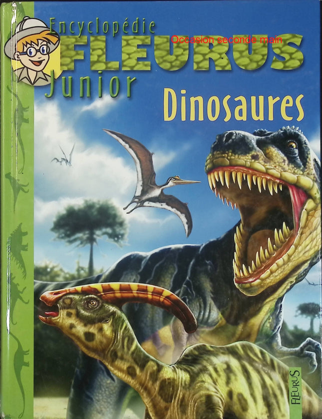 Dinosaures - Jean Le Loeuff et Christel Souillat - Encyclopédie Fleurus Junior - Livre documentaire jeunesse d'occasion - Livre