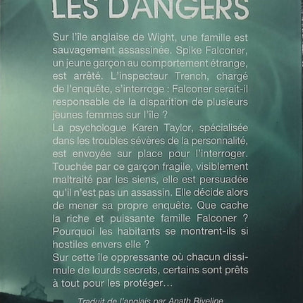 L'île de tous les dangers - Natasha Cooper - Roman policier - Thriller - Enquête - Meurtre - Suspense - Île de Wight - Livre