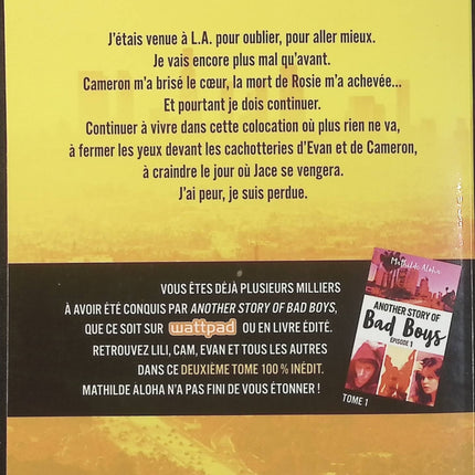 Another Story of Bad Boys Tome 2 – Mathilde Aloha, romance young adult entre amour interdit, secrets et relations passionnelles - Livre