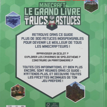 Minecraft – Le grand livre des trucs et astuces – Stéphane Pilet – guide non officiel, conseils, astuces et techniques Minecraft - Livre