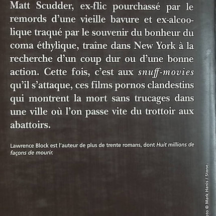 Une danse aux abattoirs - Une enquête de Matt Scudder - Lawrence Block - Roman policier d’occasion - Livre