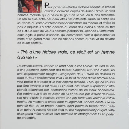 Le Jardinier du fort – Corine Valade – roman historique terroir Seconde Guerre mondiale secrets de famille - Livre