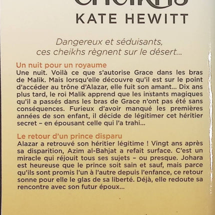 Séduisants cheikhs – Une nuit pour un royaume – Le retour d'un prince disparu de Kate Hewitt – Romance passionnelle, amour royal et secrets de palais - Livre