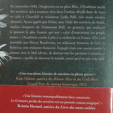 Le Grimoire perdu des sorcières – Morgan Ryan – roman fantasy magie sorcellerie secrets anciens - Livre