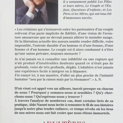 Adultères - Aldo Naouri - Essai sur le couple et les relations humaines - Livre