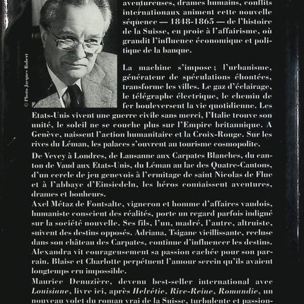 Beauregard – Maurice Denuzière – Roman historique, saga familiale et Suisse au XIXe siècle - Livre