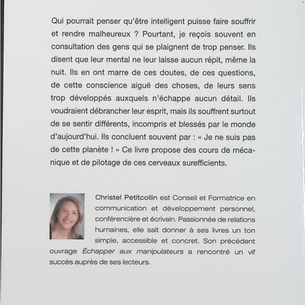 Je pense trop – Christel Petitcollin, conseils pour apaiser le mental envahissant et mieux gérer ses pensées - Livre