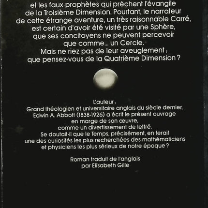 Flatland – Une aventure à plusieurs dimensions – Edwin A. Abbott – Roman de science-fiction et mathématiques d'occasion - Livre