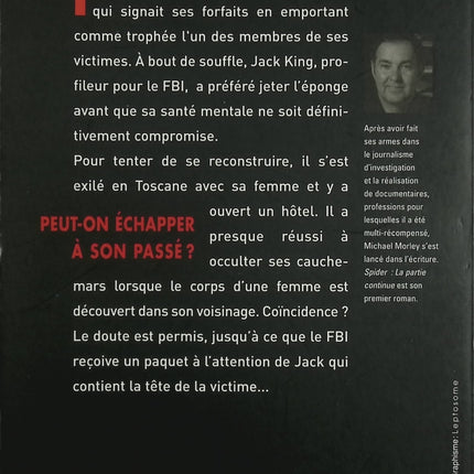Spider : La Partie Continue – Michael Morley – Roman policier et suspense sur la traque et la vengeance - Livre