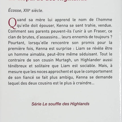 La disparue des Highlands Tome 1 – Natacha J. Collins – Romance historique écossaise et mystère dans les Highlands - Livre