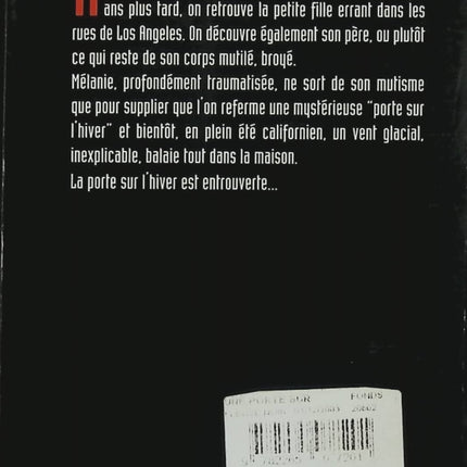 Une porte sur l'hiver - Dean R. Koontz - Roman fantastique, thriller, suspense, mystère - Livre d'occasion - Livre