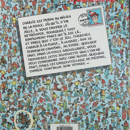 Où est Charlie Tome 1 | Martin Handford | Livre jeu d'observation d'occasion - Livre