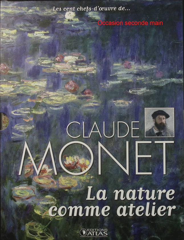 Les 100 chefs-d'œuvre de Claude Monet - La nature comme atelier - Livre d'art + Puzzle - Impressionnisme - Livre