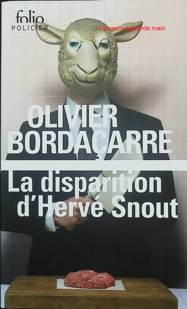 La disparition d'Hervé Snout – Olivier Bordaçarre – Roman noir – Thriller psychologique – Polar français – Humour noir - Livre