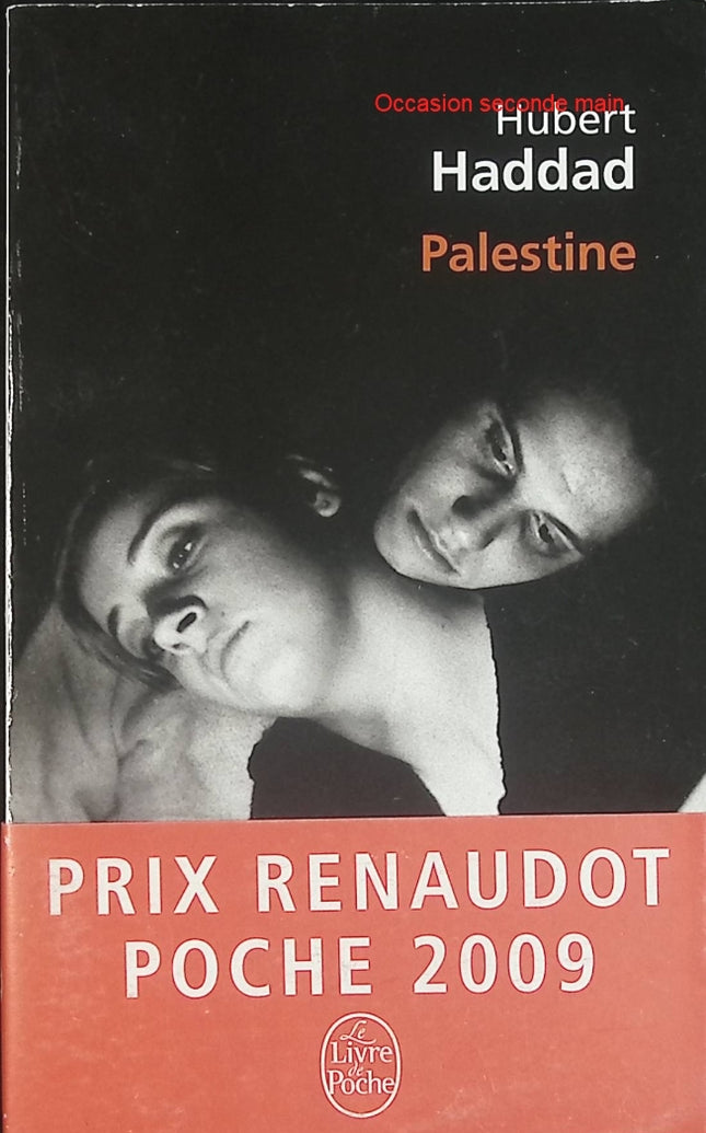 Palestine – Hubert Haddad – Roman sur le conflit israélo-palestinien – Livre d'occasion - Livre