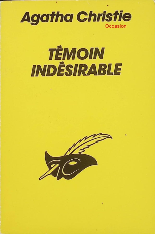 Témoin indésirable – Agatha Christie – Roman policier classique – Enquête, meurtre et suspense britannique - Livre