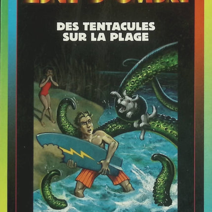 Des tentacules sur la plage - J.R. Black - Zone d'ombre - Roman jeunesse d'occasion - Livre
