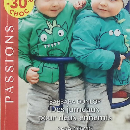 Des jumeaux pour deux ennemis – Un héritier pour époux – Père au premier regard – Harlequin - Livre