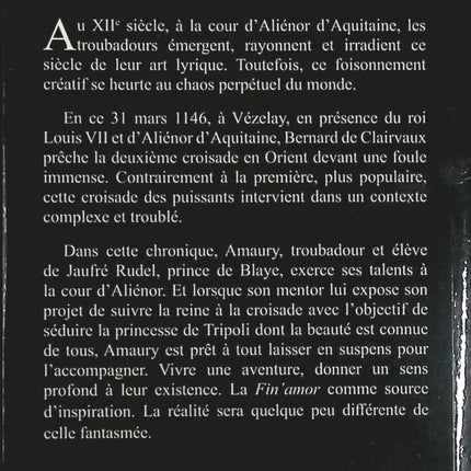 Aliénor et la croisade des Aquitains – Patrice Salerno – Roman historique sur Aliénor d’Aquitaine et la deuxième croisade - Livre