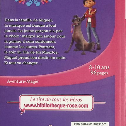 Coco – Le roman du film – Bibliothèque Rose – Roman jeunesse Disney dès 6 ans - Livre