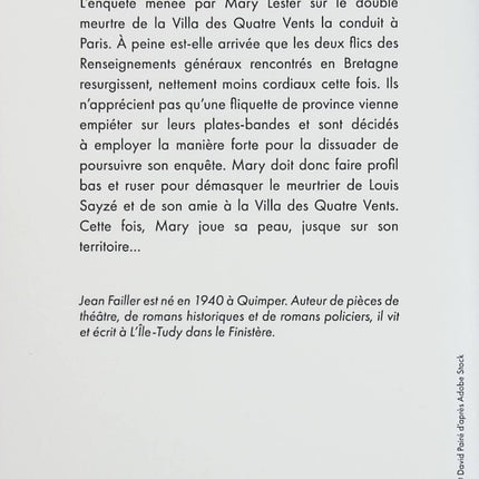 Villa des Quatre Vents - Tome 2 - Jean Failler - Une enquête de Mary Lester - Roman policier breton - Livre poche d'occasion - Livre