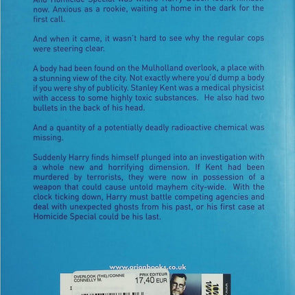 The Overlook – Michael Connelly – roman policier Harry Bosch – livre occasion - Livre