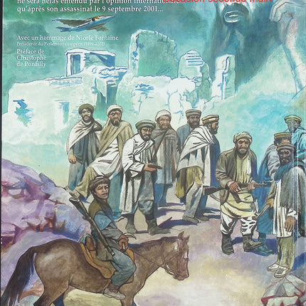 Avec Massoud - BD historique sur le Commandant Massoud en Afghanistan - Livre BD