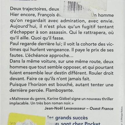 Satan était un ange – Karine Giebel – Pocket Thriller – Roman policier, suspense et road trip - Livre