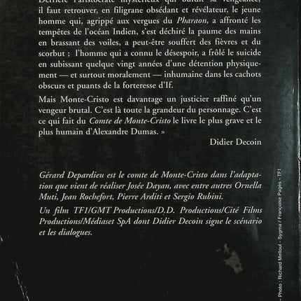 Le Comte de Monte-Cristo - Alexandre Dumas - Roman classique d’aventure d’occasion sur la vengeance, la trahison et la justice - Livre