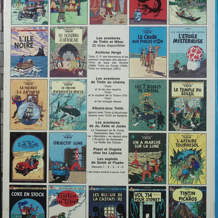 Les Aventures de Tintin Tome 8 – Le Sceptre d’Ottokar – Hergé – BD aventure, enquête et voyage - Livre BD