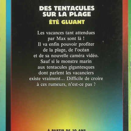 Des tentacules sur la plage - J.R. Black - Zone d'ombre - Roman jeunesse d'occasion - Livre