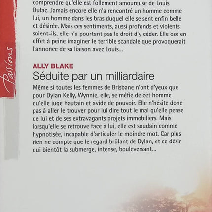 Scandale chez les Hardcastle ; Séduite par un milliardaire - Jennifer Lewis, Ally Blake - romance Harlequin Passion, milliardaire, séduction et secrets - Livre