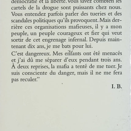 La Rage au cœur – Ingrid Betancourt – Témoignage politique et récit personnel – Livre d'occasion - Livre
