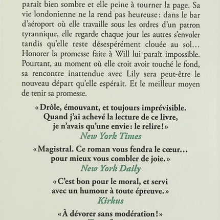 Après toi - Jojo Moyes - Suite de Avant toi - Roman contemporain - Livre