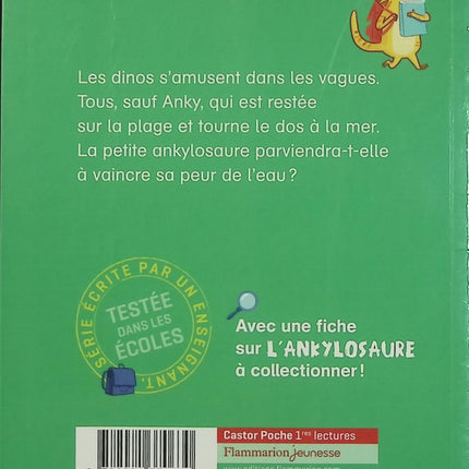 L'école des Dinos Tome 2 Anky a peur de l'eau | Pierre Gemme | Premier roman jeunesse d'occasion - Livre