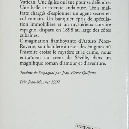 La Peau du tambour - Arturo Pérez-Reverte - Roman policier et aventure d'occasion - Livre