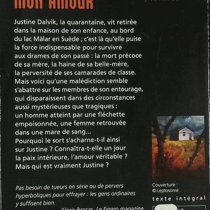 Bonne nuit, mon amour – Inger Frimansson – Thriller suédois, meurtre, secrets et vengeance - Livre