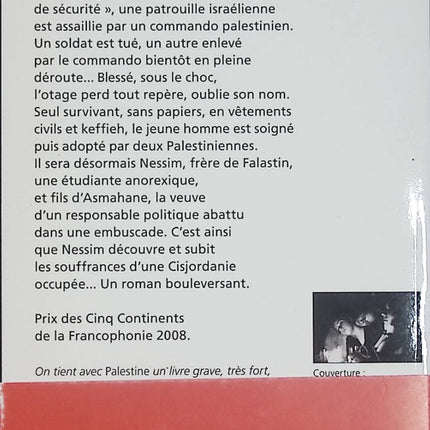 Palestine – Hubert Haddad – Roman sur le conflit israélo-palestinien – Livre d'occasion - Livre