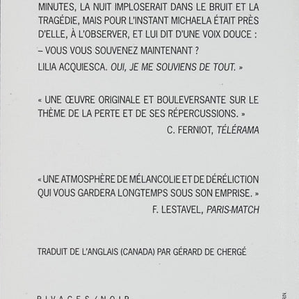 Dernière Nuit à Montréal - Emily St. John Mandel - Roman contemporain d’occasion - Livre