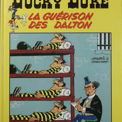 Lucky Luke – La Guérison des Dalton – Morris & René Goscinny – BD western humour aventure - Livre BD