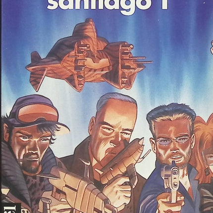 Santiago – Michael D. Resnick – Un mythe du lointain avenir, science-fiction, aventure spatiale et légende galactique - Livre