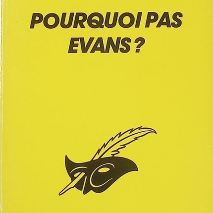 Pourquoi pas Evans ? – Agatha Christie – roman policier à énigme et mystère britannique - Livre
