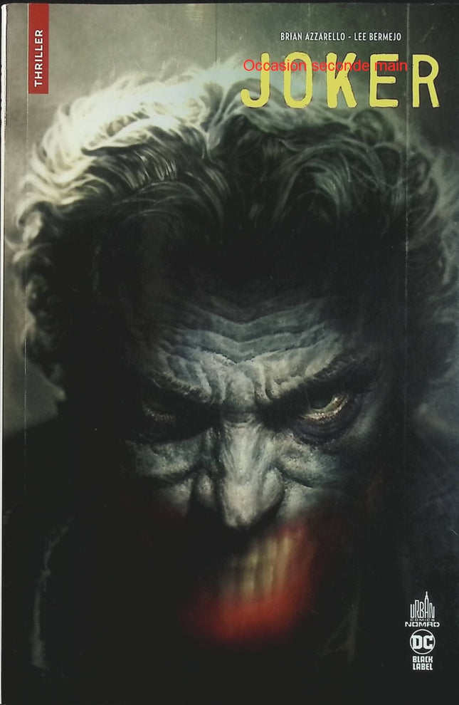 Urban Comics Nomad - Joker - Brian Azzarello & Lee Bermejo - Comics DC d'occasion - Livre