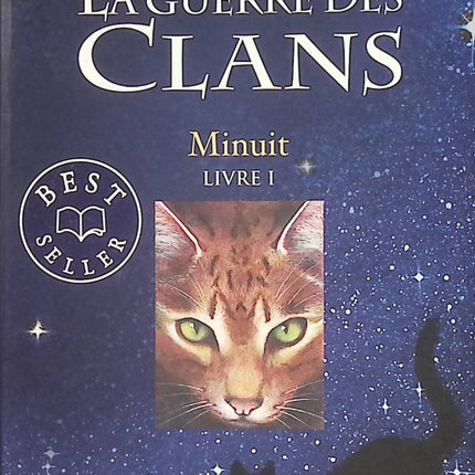 La Guerre des Clans La Dernière Prophétie Cycle II Tome 1 Minuit | Erin Hunter | Roman jeunesse fantasy d'occasion - Livre