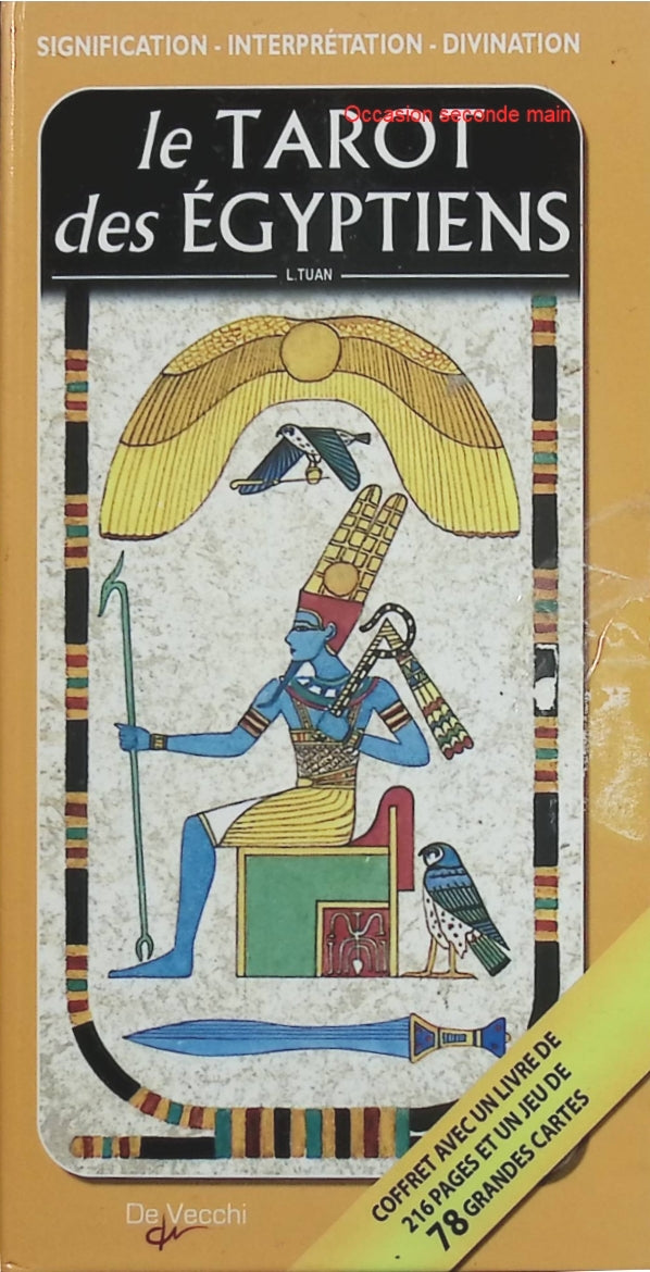 Le Tarot des Égyptiens – Tuan, tarot divinatoire, symbolisme égyptien et pratique de la cartomancie - Livre