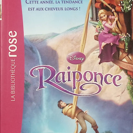 Raiponce – Le roman du film – Bibliothèque Rose – Roman jeunesse Disney dès 6 ans - Livre