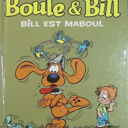 Boule et Bill, Tome 21 : Bill est maboul – Roba – Bande dessinée d'humour d'occasion - Livre BD