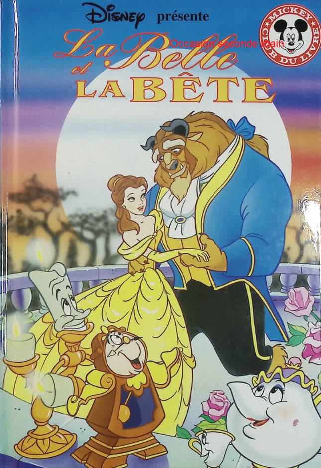 La Belle et la Bête | Walt Disney | Mickey Club du Livre | Livre jeunesse d'occasion - Livre