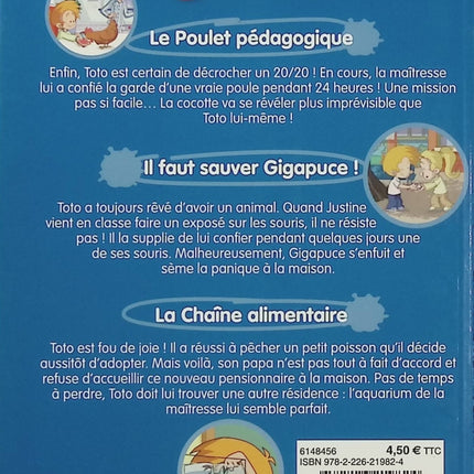 Les Blagues de Toto Tome 4 – Je veux un animal – Valérie Videau – humour jeunesse, école, blagues et aventures de Toto - Livre