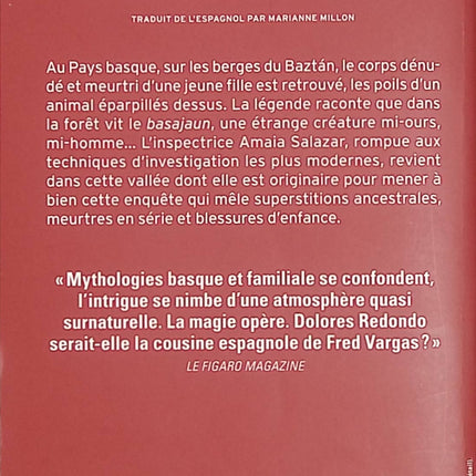 Le Gardien invisible - Une enquête de l’inspectrice Amaia Salazar - Dolores Redondo - Polar d’occasion entre enquête criminelle, légendes basques et secrets de famille - Livre